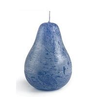 4 inch Sea Foam Pearl Ritz Vance Kitira Pear Candle